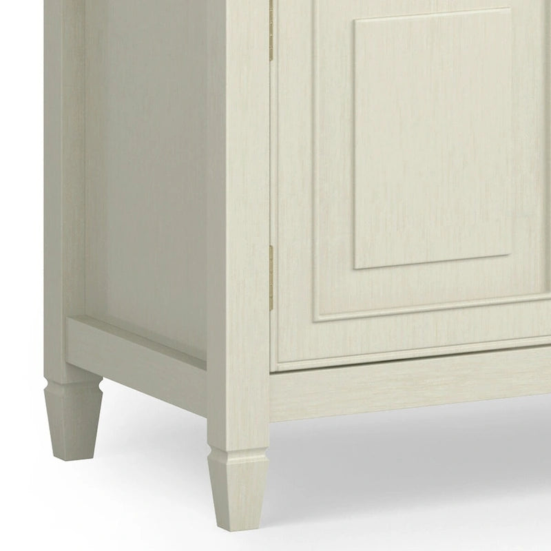 Solid Wood 72 Inch Wide Traditional TV Media Stand for TVs up to 80 Inches - 72 W x 18 D x 24 H Inches