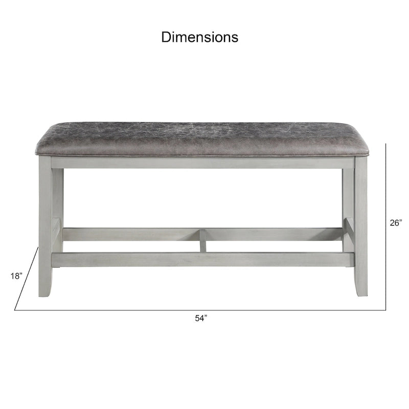 Counter Height Dining Bench