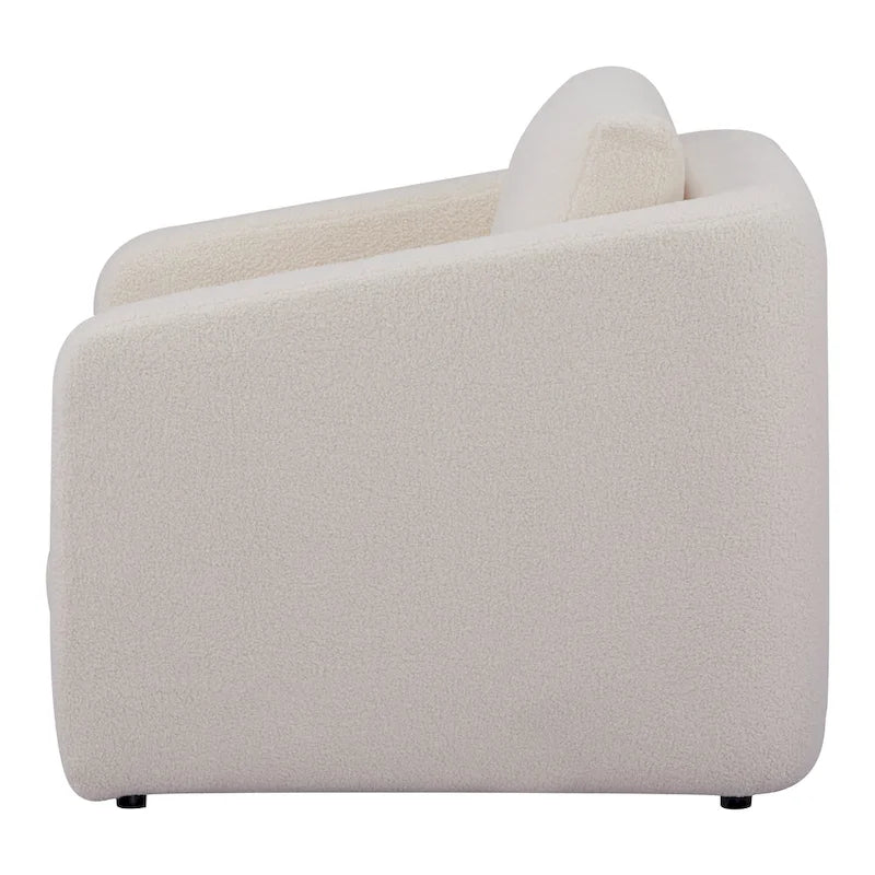Sherpa Convertible Sleeper Arm Chair Bed