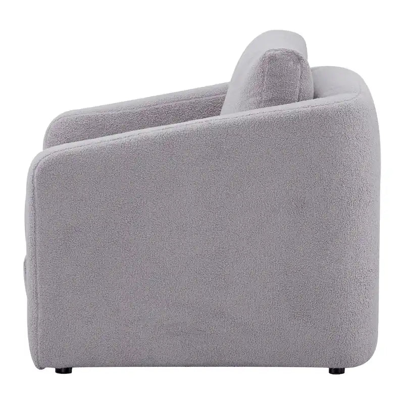 Sherpa Convertible Sleeper Arm Chair Bed