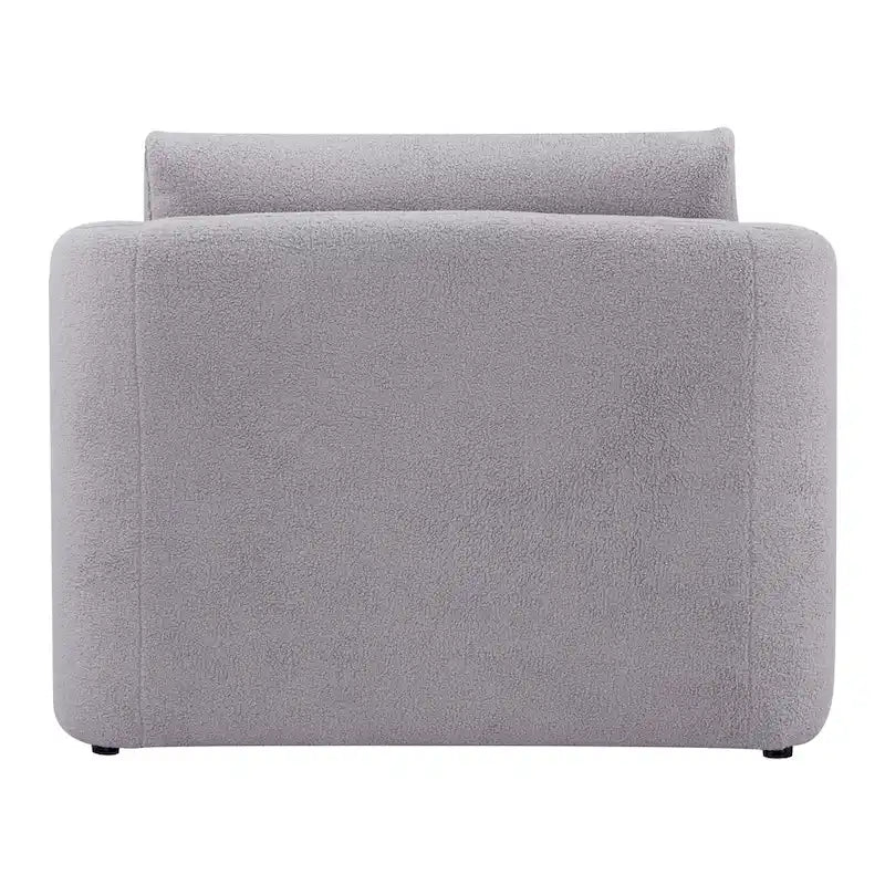 Sherpa Convertible Sleeper Arm Chair Bed