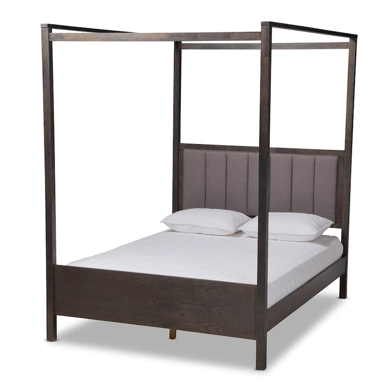 Modern and Contemporary Platform Canopy Bed
