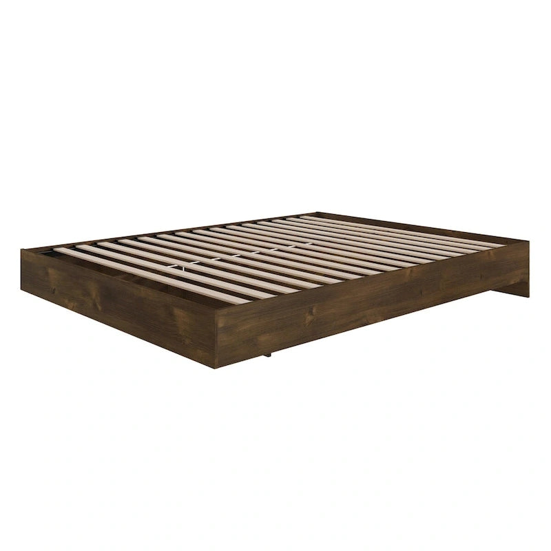 Platform Bed Frame, Brown