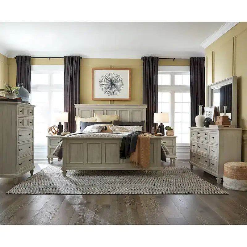 Complete King Panel Bed