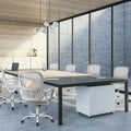 Ergonomic Mesh Office Chair with Fixed Armrest
