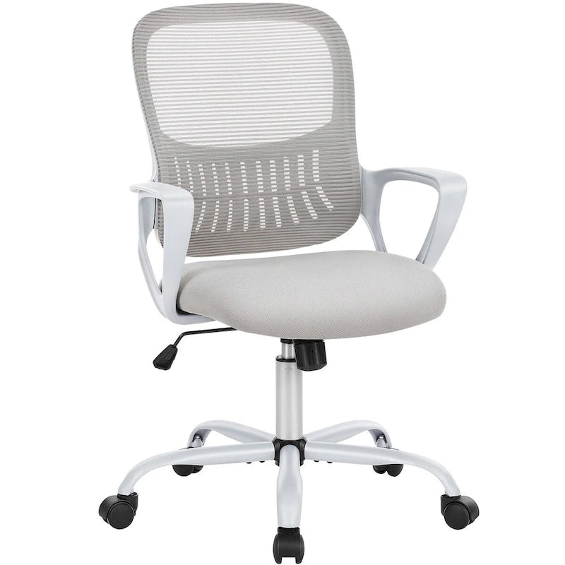 Ergonomic Mesh Office Chair with Fixed Armrest