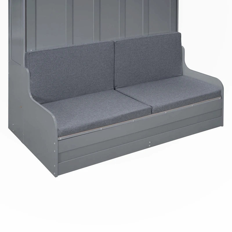Queen Size Murphy Bed Wall Bed with Cushion