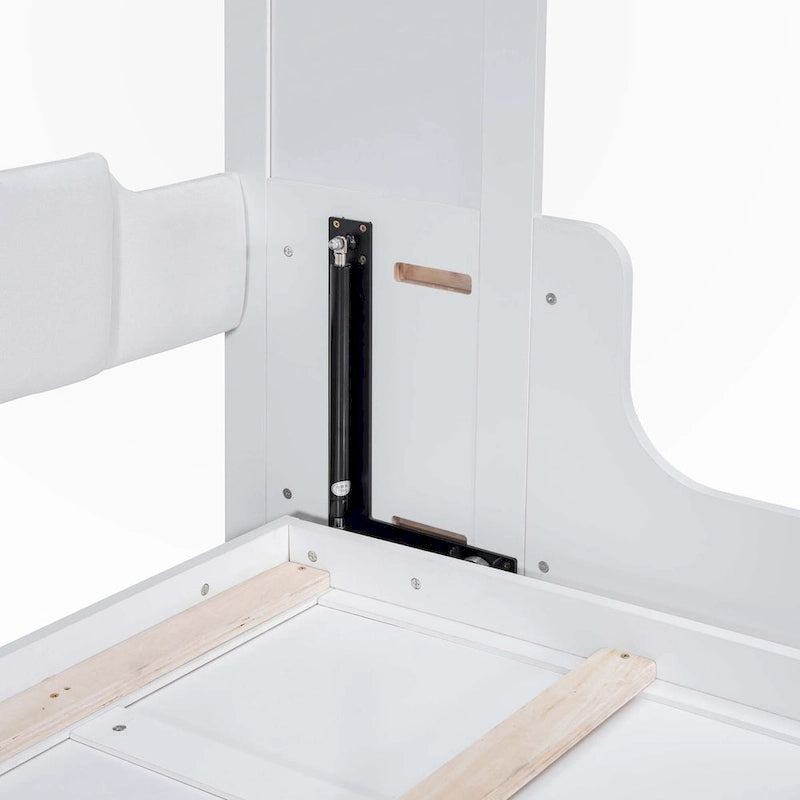 Queen Size Murphy Bed Wall Bed with Cushion